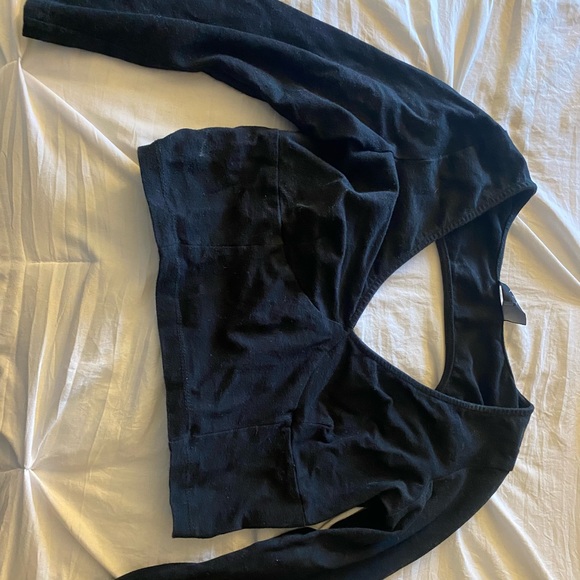 Nasty Gal crop top with cut out back. - Picture 1 of 3